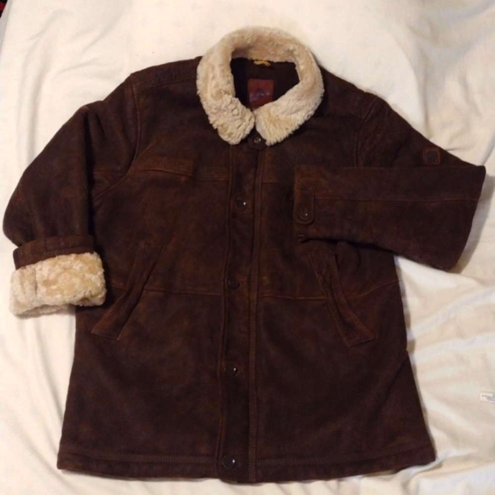 Timberland Merino Shearling Barn Coat